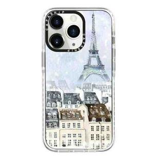 For iPhone 11 Pro Max Simple Illustration Pattern Full Coverage Phone Case(Earlysnow A)