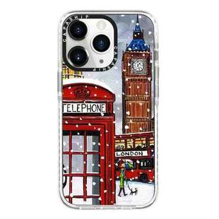 For iPhone 11 Pro Max Simple Illustration Pattern Full Coverage Phone Case(Earlysnow B)