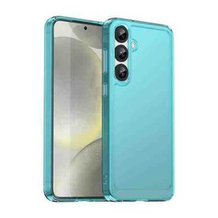 For Samsung Galaxy S25+ 5G Candy Series TPU Phone Case(Transparent Blue)