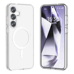 For Samsung Galaxy S25+ 5G Terminator MagSafe Magnetic Phone Case(Transparent)