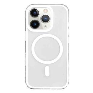 For iPhone 12 Pro Frosted MagSafe PC Phone Case(White)