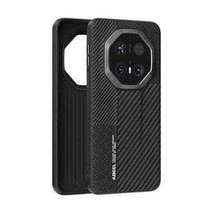 For Huawei Mate 70 RS Ultimate ABEEL 6D Micro Relief Phone Case(Carbon Fiber Black)