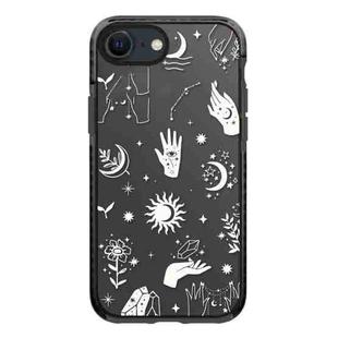 For iPhone 7 / 8 / SE 2020 2022 Simple Illustration Pattern Full Coverage Phone Case(Cosmic Eye B)