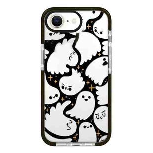 For iPhone 7 / 8 / SE 2020 2022 Simple Illustration Pattern Full Coverage Phone Case(Ghost B)