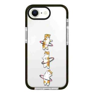For iPhone 7 / 8 / SE 2020 2022 Simple Illustration Pattern Full Coverage Phone Case(Weight Loss Cat A)