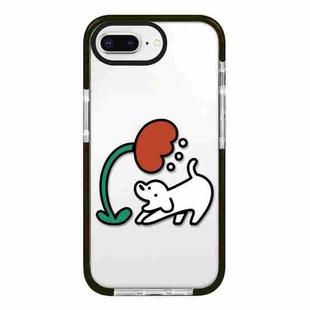 For iPhone 7 Plus / 8 Plus Simple Illustration Pattern Full Coverage Phone Case(Puppy A)