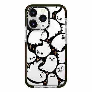 For iPhone 11 Pro Simple Illustration Pattern Full Coverage Phone Case(Ghost B)
