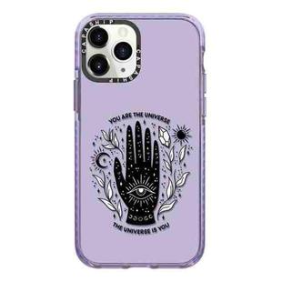 For iPhone 11 Pro Max Simple Illustration Pattern Full Coverage Phone Case(Cosmic Eye A)