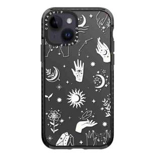 For iPhone 13 Simple Illustration Pattern Full Coverage Phone Case(Cosmic Eye B)