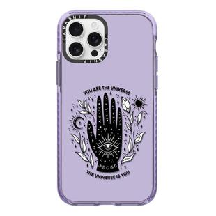 For iPhone 13 Pro Simple Illustration Pattern Full Coverage Phone Case(Cosmic Eye A)