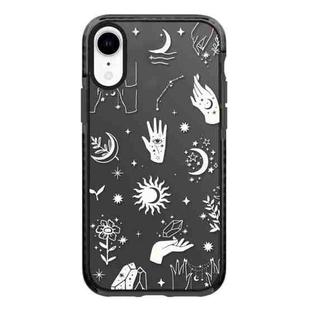 For iPhone XR Simple Illustration Pattern Full Coverage Phone Case(Cosmic Eye B)