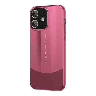 For iPhone 11 Vegetarian Leather Series Skin Feel Full Coverage Phone Case(Red)