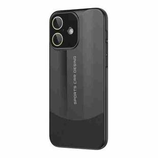 For iPhone 16 Vegetarian Leather Series Skin Feel Full Coverage Phone Case(Black)