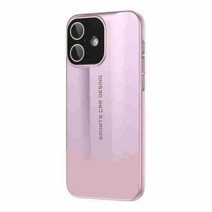 For iPhone 16 Vegetarian Leather Series Skin Feel Full Coverage Phone Case(Pink)