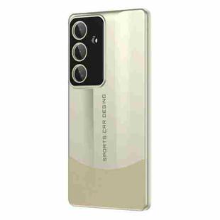 For Samsung Galaxy S25+ 5G Vegetarian Leather Series Skin Feel Full Coverage Phone Case(Gold)