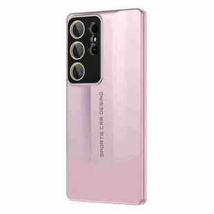 For Samsung Galaxy S25 Ultra 5G Vegetarian Leather Series Skin Feel Full Coverage Phone Case(Pink)
