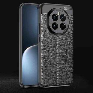 For Honor Magic7 Litchi Texture TPU Shockproof Phone Case(Black)