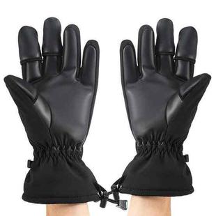 STARTRC Universal Drone Remote Control Photography Gloves Winter Warm Gloves, Size:XL(Black)