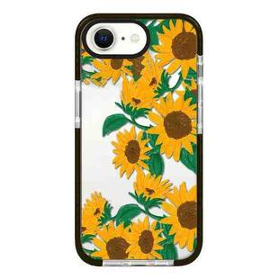 For iPhone 7 / 8 / SE 2020 2022 Simple Illustration Pattern Full Coverage Phone Case(Sunflowers B)