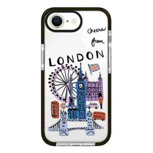 For iPhone 7 / 8 / SE 2020 2022 Simple Illustration Pattern Full Coverage Phone Case(City Landmark C)