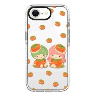 For iPhone 7 / 8 / SE 2020 2022 Simple Illustration Pattern Full Coverage Phone Case(Twin Stars A)