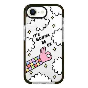 For iPhone 7 / 8 / SE 2020 2022 Simple Illustration Pattern Full Coverage Phone Case(Happy Party B)
