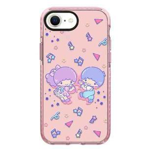 For iPhone 7 / 8 / SE 2020 2022 Simple Illustration Pattern Full Coverage Phone Case(Twin Stars B)
