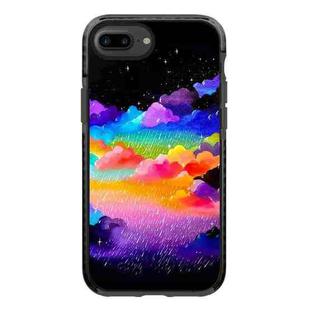 For iPhone 7 Plus / 8 Plus Simple Illustration Pattern Full Coverage Phone Case(Colorful Clouds C)