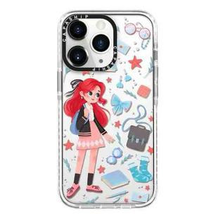 For iPhone 11 Pro Max Simple Illustration Pattern Full Coverage Phone Case(Girls Wardrobe A)