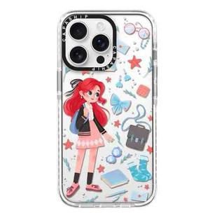 For iPhone 12 Pro Max Simple Illustration Pattern Full Coverage Phone Case(Girls Wardrobe A)