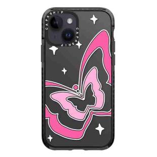 For iPhone 13 mini Simple Illustration Pattern Full Coverage Phone Case(Butterfly)