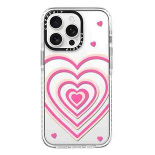 For iPhone 14 Pro Simple Illustration Pattern Full Coverage Phone Case(3D Love)