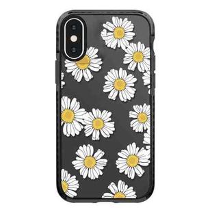 For iPhone XS Max Simple Illustration Pattern Full Coverage Phone Case(Daisy)