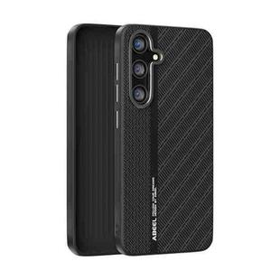 For Samsung Galaxy S24 FE 5G ABEEL 6D Micro Relief MagSafe Magnetic Phone Case(Black)