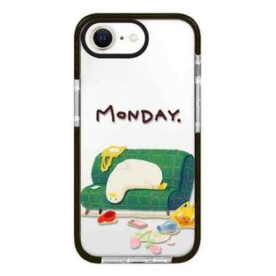 For iPhone 7 / 8 / SE 2020 2022 Simple Illustration Pattern Full Coverage Phone Case(Sleeping Duck A)