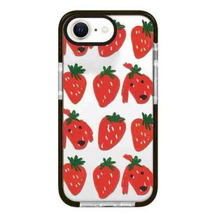 For iPhone 7 / 8 / SE 2020 2022 Simple Illustration Pattern Full Coverage Phone Case(Strawberry Dog)