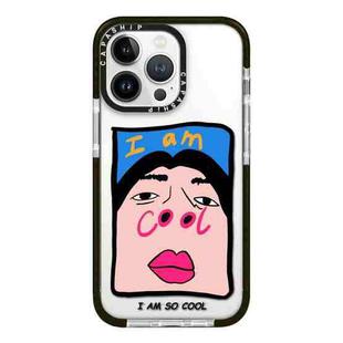 For iPhone 12 Pro Max Simple Illustration Pattern Full Coverage Phone Case(Cool Couple A)