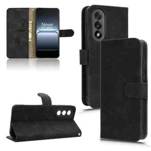 For OnePlus Ace 5 Ultra Skin Feel Magnetic Flip Leather Phone Case(Black)