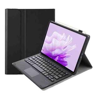 For Huawei MatePad 11.5 S 2024 AH20-A Ultra-thin Detachable Bluetooth Keyboard Leather Tablet Case with Touchpad(Black)