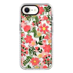 For iPhone 7 / 8 / SE 2020 2022 Simple Illustration Pattern Full Coverage Phone Case(Fresh Flower B)