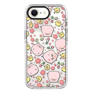 For iPhone 7 / 8 / SE 2020 2022 Simple Illustration Pattern Full Coverage Phone Case(Candied Haws Pig)