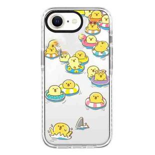 For iPhone 7 / 8 / SE 2020 2022 Simple Illustration Pattern Full Coverage Phone Case(Duck Holiday A)