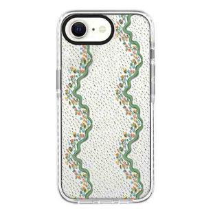 For iPhone 7 / 8 / SE 2020 2022 Simple Illustration Pattern Full Coverage Phone Case(Flowers)
