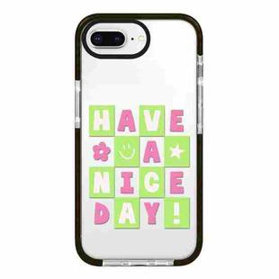 For iPhone 7 Plus / 8 Plus Simple Illustration Pattern Full Coverage Phone Case(Good Day A)