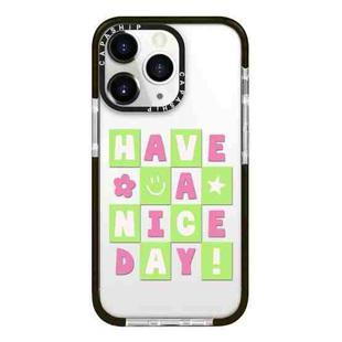 For iPhone 11 Pro Simple Illustration Pattern Full Coverage Phone Case(Good Day A)