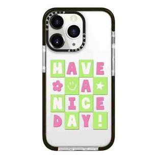 For iPhone 11 Pro Max Simple Illustration Pattern Full Coverage Phone Case(Good Day A)