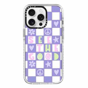 For iPhone 15 Pro Max Simple Illustration Pattern Full Coverage Phone Case(Good Day B)