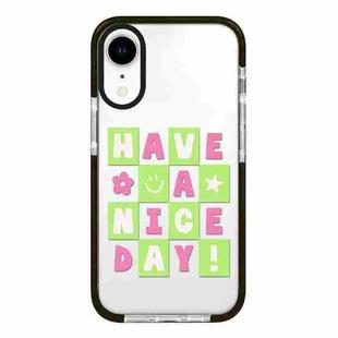 For iPhone XR Simple Illustration Pattern Full Coverage Phone Case(Good Day A)