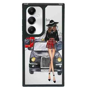 For Samsung Galaxy A54 5G Creative Art Pattern Full Coverage Phone Case(Fashion Girl F)