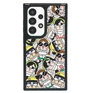 For Samsung Galaxy A13 / A04S Creative Art Pattern Full Coverage Phone Case(Cry Baby C)